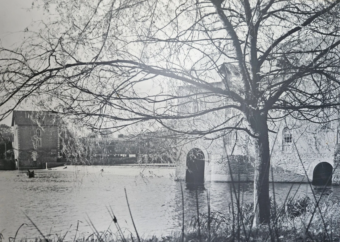 Le moulin de la grande Bavouze en 1950