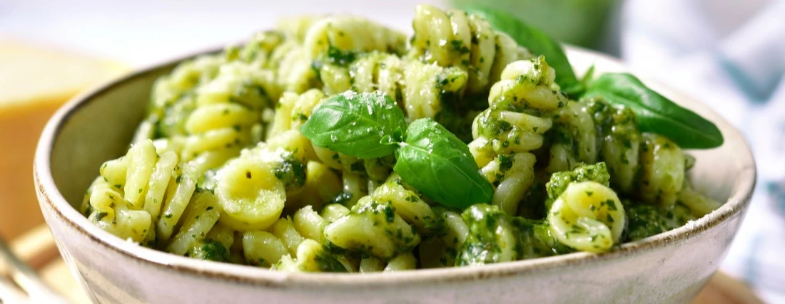 Fusilli au pesto